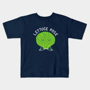 Lettuce Pose Kids T-Shirt